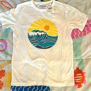 Jcrew Boys Wave T-shirt size M (8-9)